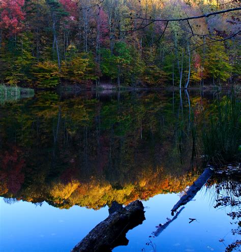 23 Fall Colors Reflection Wallpapers On Wallpapersafari