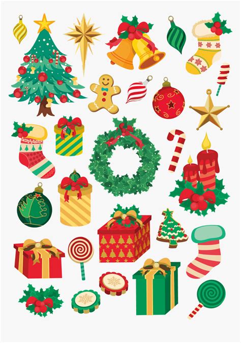 Decor Vector Holiday Christmas Decor Vector Png Transparent Png