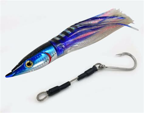 10 Lure Fully Rigged Marlin Wahoo Dolphin Mahi Lure With Ss Cable