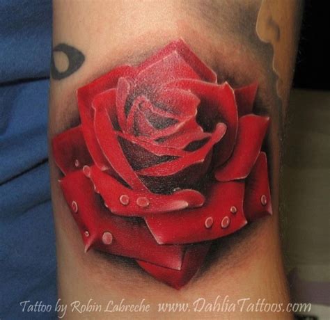 Realistic Rose Tattoos Tattoo Love