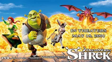 Shrek 2001 Teaser Trailer 2000 Vanguard Animation Hd