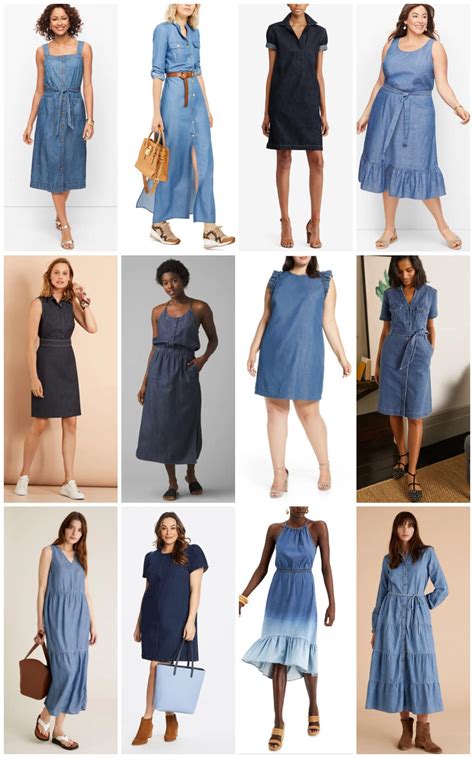 40 Denim Dresses For Summer And Every Style And Size Wardrobe Oxygen