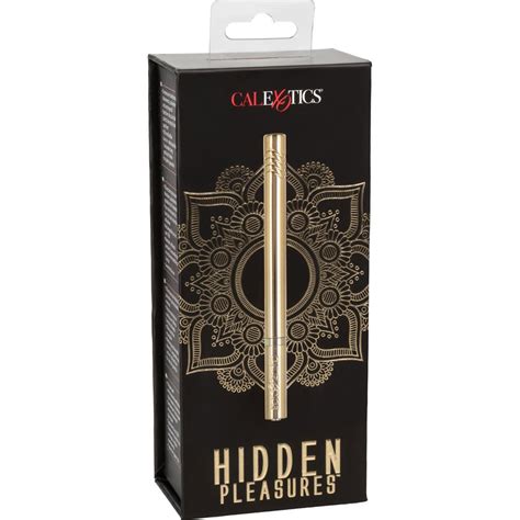 Hidden Pleasures Discreet Bullet Vibrator 425 Gold