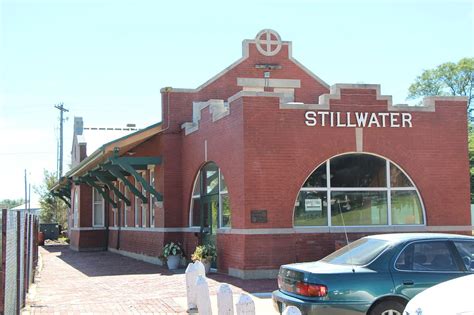 Stillwater Santa Fe Depot In Payne County Oklahoma Stillwater