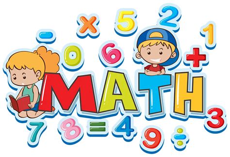 Math Clipart Black And White Theme Clipart