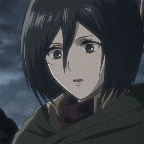 Mikasa Ackerman Icon↰ Anime Aesthetic Anime Mikasa