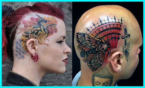 Los Mejores Tatuajes En La Cabeza Tatuajes En La Cabeza Video De