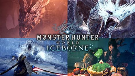 Monster Hunter World Iceborne Expansion Title Update 5 Trailer Gematsu