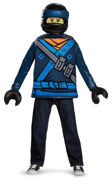 Jay Lego Ninjago Movie Classic Costume Blue Large 1012 Click The