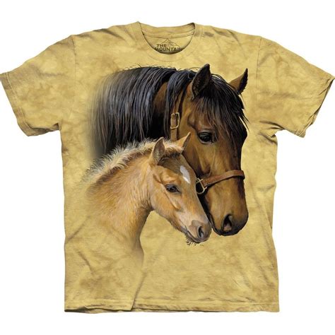 Horse And Baby Gentle Touch Kids T Shirt Horses Tees Horse T Shirts
