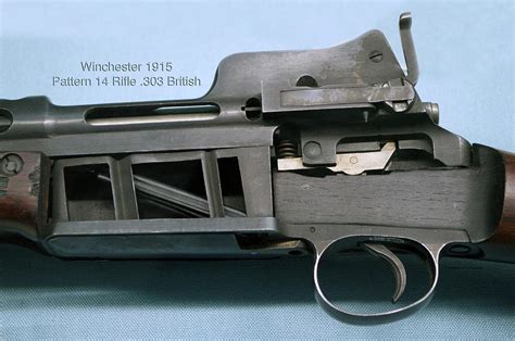 Firearms Cut Away View Winchester Pattern 14 Rifle 303 British