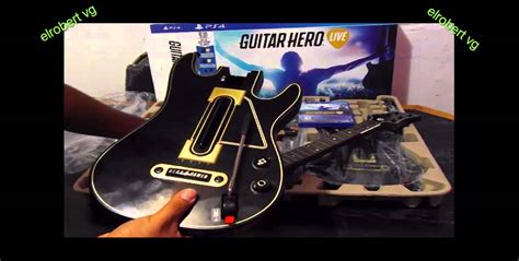 Guitar Hero Live Unboxing Reseña Youtube