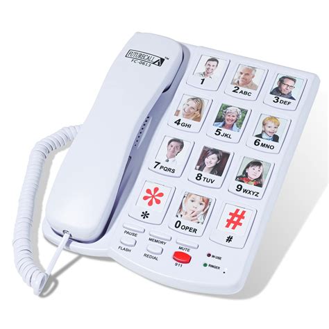 Buy Future Call Fc 0613 Big Button Phone For Seniors Landline Phone