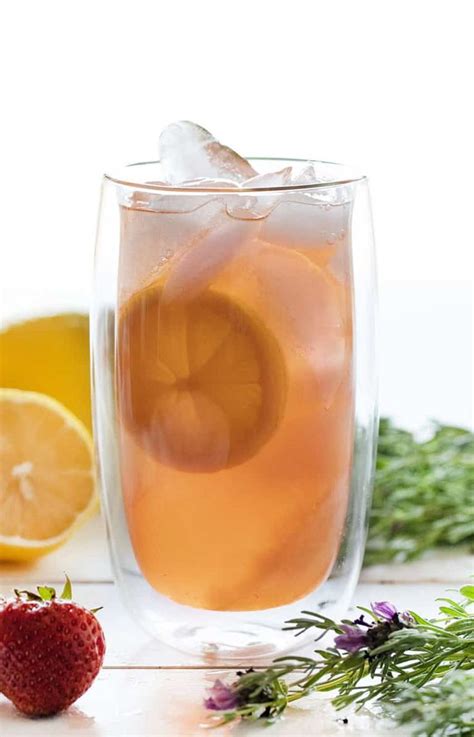 Strawberry Lavender Vodka Lemonade Recipe Strawberry Drinks