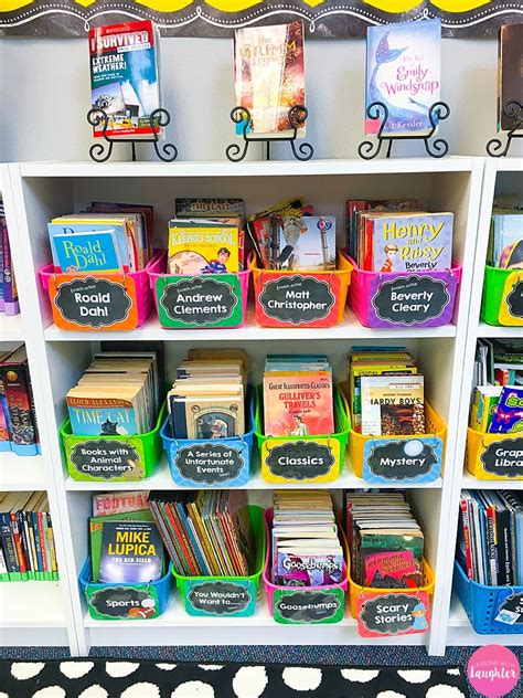 Classroom Library Organization Lessons With Laughter