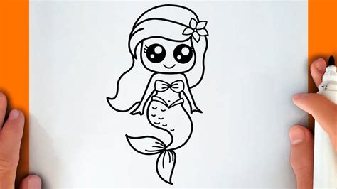 Follow Our Tutorial To Learn How To Draw A Cute Mermaid Easily