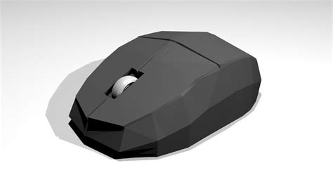 Lowpoly Mouse Free Vr Ar Low Poly 3d Model Cgtrader