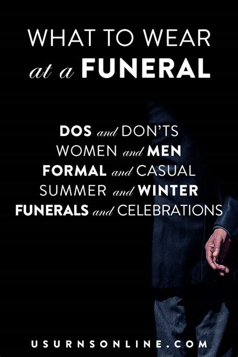 What To Wear To A Funeral Funeral Attire Guide