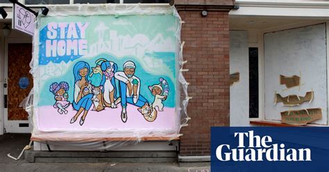 Seattle Artists Create Murals On Shuttered Stores In Pictures Us News The Guardian