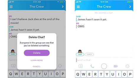 Snapchat Now Lets You Recall Messages In Chat Pcmag