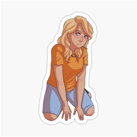Annabeth Sticker For Sale By Probablyanidiot Redbubble