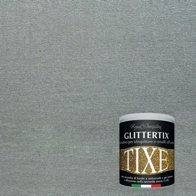 A range of water based metallic enamels. Additivo vernice TIXE Glittertix 0.25 L argento. Prezzo ...