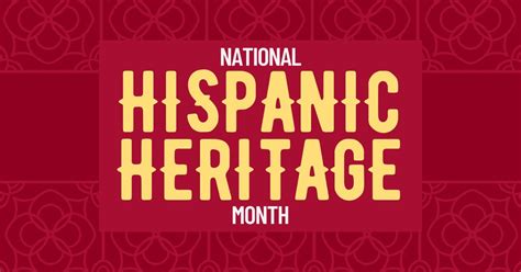 National Hispaniclatinx Heritage Month Office For Equity And Diversity