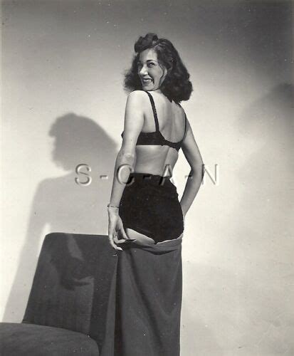 Org Vintage 1940s 60s Semi Nude Rp Mature Woman Slips Off Skirt Bra Panties Ebay
