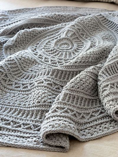 Annies Signature Designs Celtic Gansey Afghan Crochet Pattern In 2022