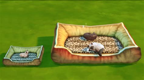 Functional Largesmall Beds And House Cats And Dog Redheadsims Cc