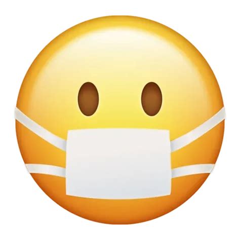 Mask Emoji Whatsapp Stickers Stickers Cloud