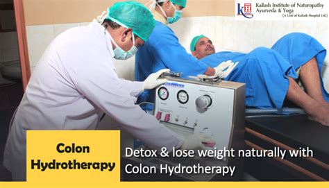 detox and lose weight naturally with colon hydrotherapy
