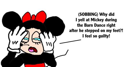 Minnie Crying For Feeling So Guilty By Mjegameandcomicfan89 On Deviantart