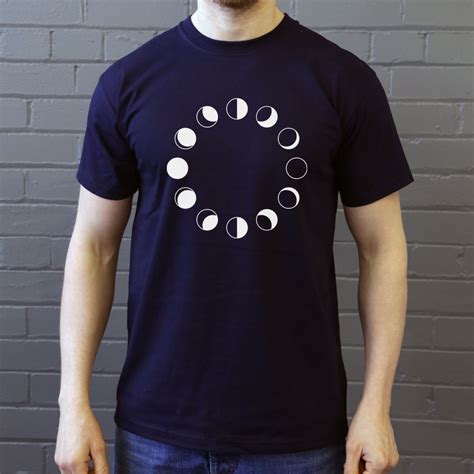 Moon Phases T Shirt Redmolotov