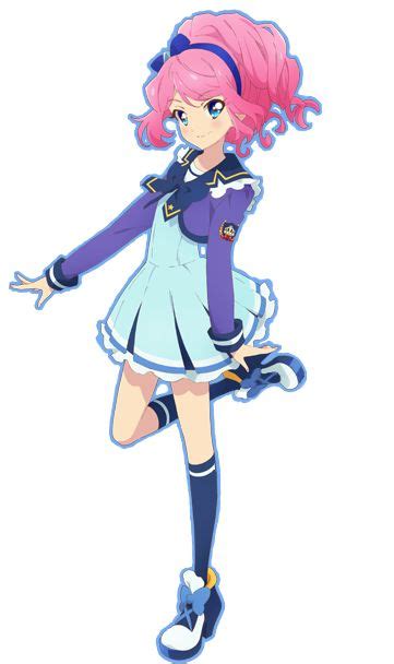 Aikatsu Stars Sakuraba Laura Admin Uniform Anime Hình ảnh Ngôi Sao