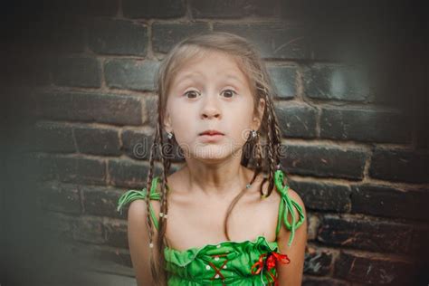 187 Sad Little Girl Brick Wall Stock Photos Free And Royalty Free Stock