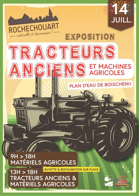 Exposition De Tracteurs Anciens Ville De Rochechouart
