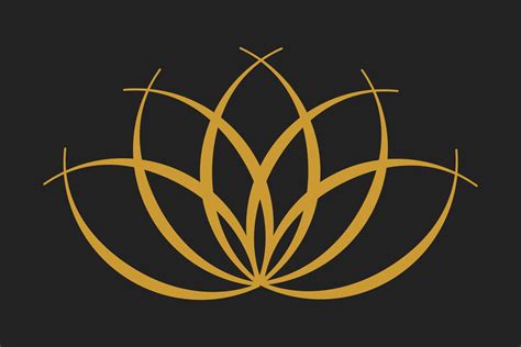 Simple Lotus Logo 542906 Logos Design Bundles
