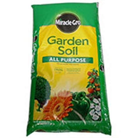 It may be used on annual and perennial plants and all types of vegetables. Miracle-Gro All Purpose Garden Soil - Shop Soil & Mulch at ...