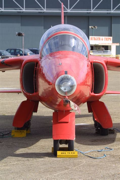 Folland Gnat Jet And Rocket Engined Aircraft Folland Gnat Raf Red