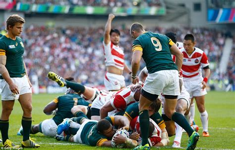 Japan Beat South Africa Springboks Fall To Humiliating Rugby World Cup Defeat By Brave