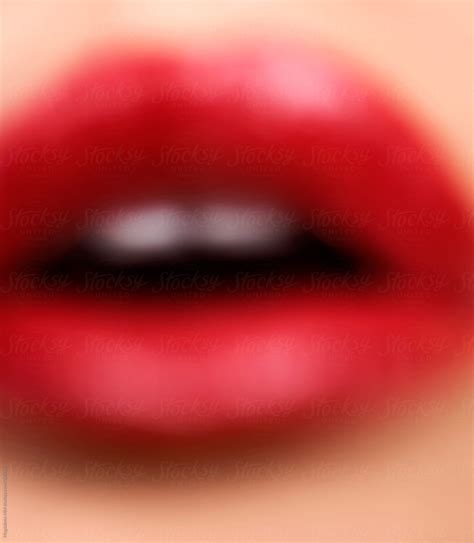 Red Lip By Stocksy Contributor Magdalena M Stocksy