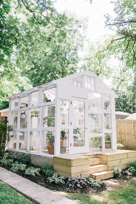 These homemade greenhouse ideas make use of recycled household materials in a fun new way. How to Build a Greenhouse - A Beautiful Mess