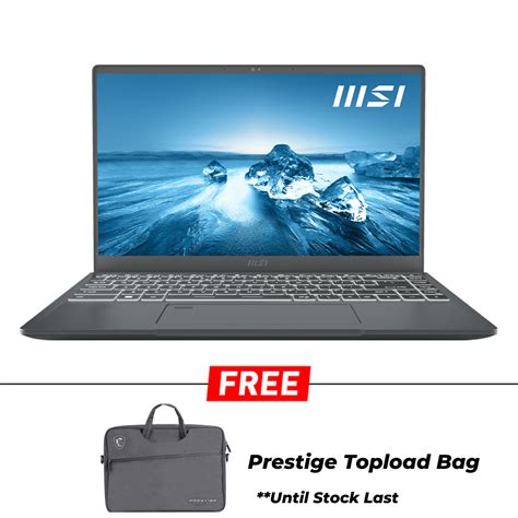 Msi Prestige 14 A11sc 218my Gray Laptop Core™ I7 1195g7 16gb Ram