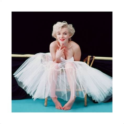 Kunst Reproductie Marilyn Monroe Ballerina Colour Kunstdruk