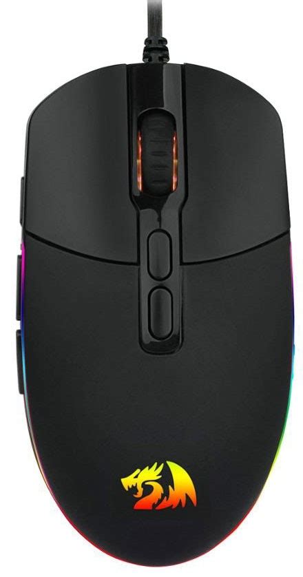 Redragon M719 Rgb Invader 10000dpi Wired Optical Gaming Mouse Wootware