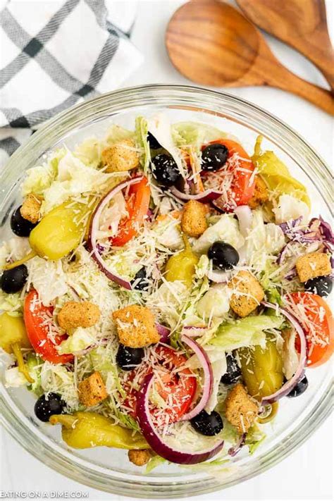 Copycat Olive Garden Salad Recipe Eating On A Dime