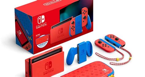 Nintendo Switch Mario Red And Blue Edition Live Now On Amazon And All