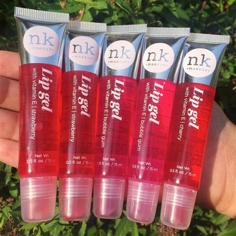 Nk Lip Gels Are Scented And Sheer Tinted Glosses Comes In Three