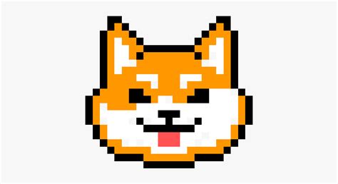 Shiba Inu Pixel Art Hd Png Download Transparent Png Image Pngitem